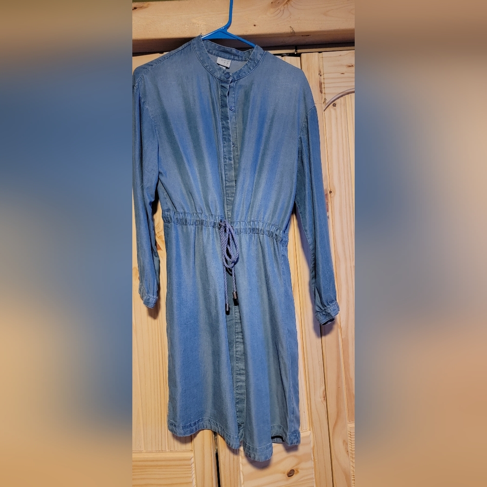 Blue jean lightweight dress
